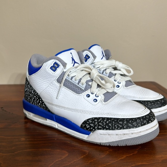 Jordan 3 Blue Racer - Picture 3 of 9